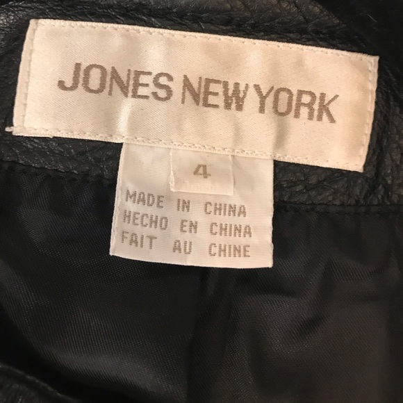 NWT - 100% Leather Jacket - Size 4 - Picture 5 of 8